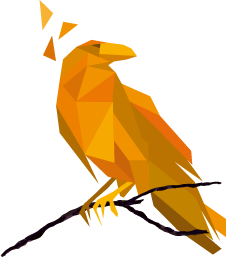Orange Raven